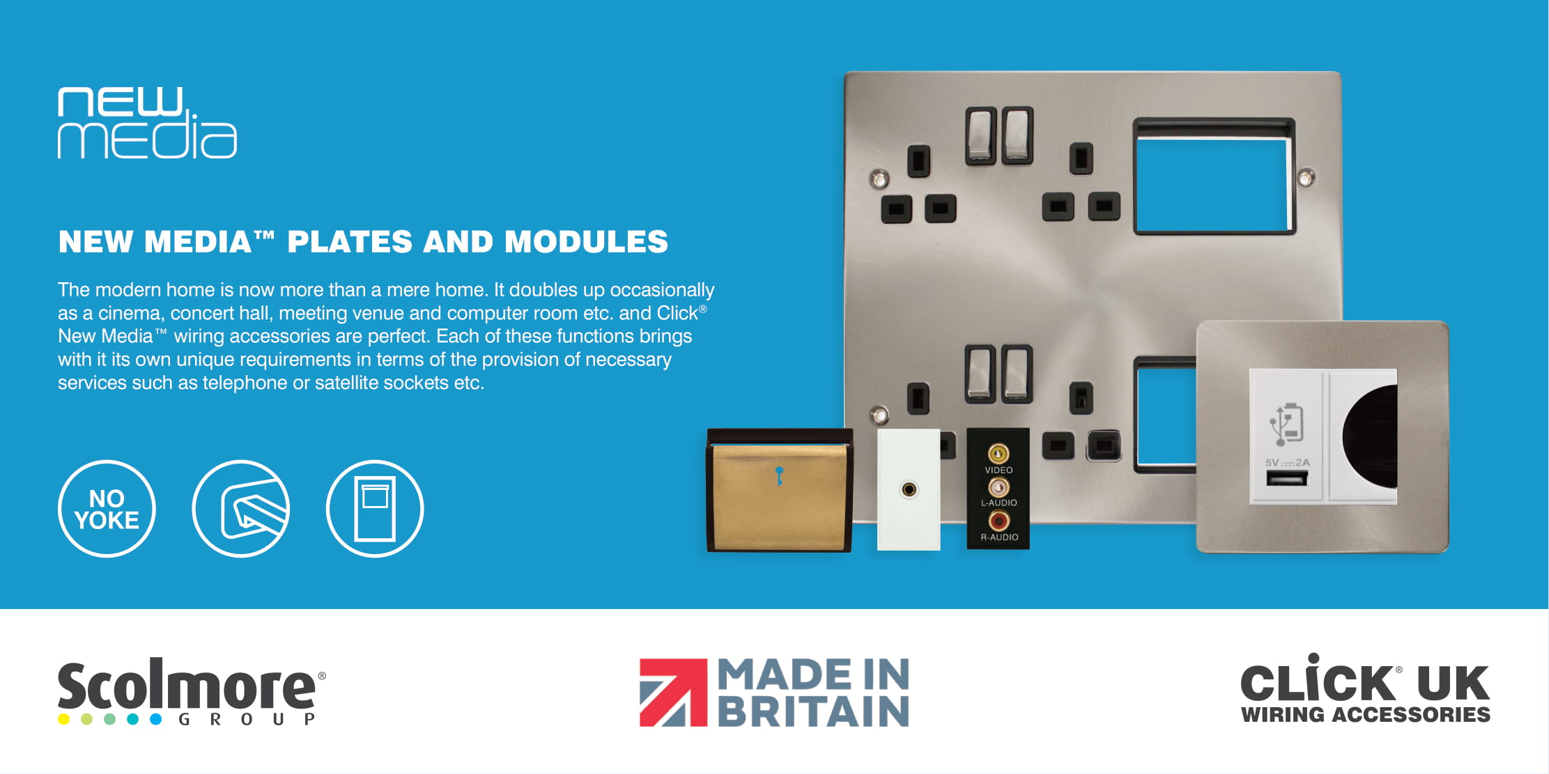 NEW MEDIA® UK-Media Plates & Modules